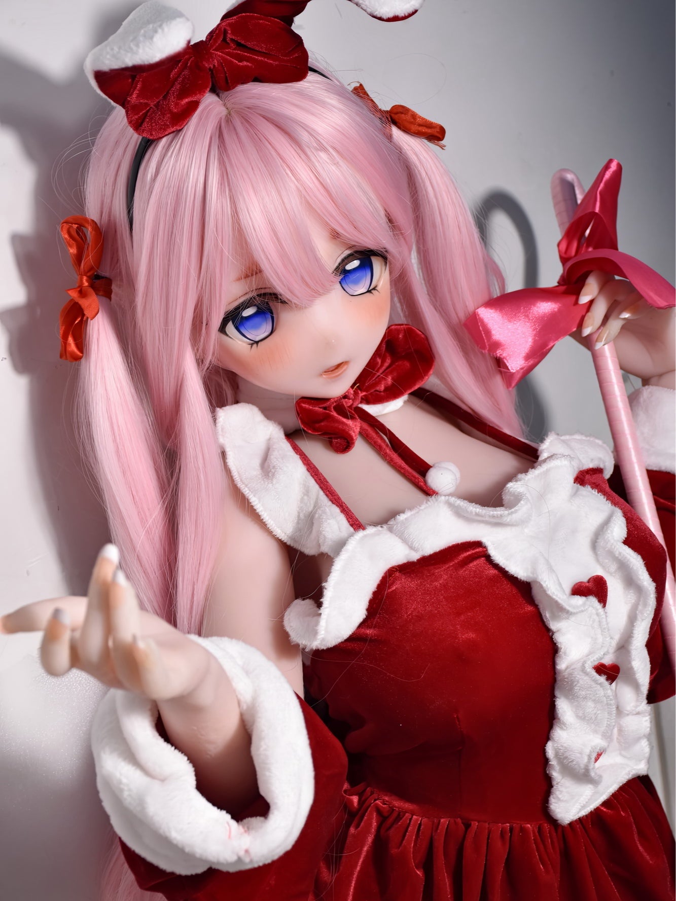 Pink Pigtails Anime Silicone Sex Doll